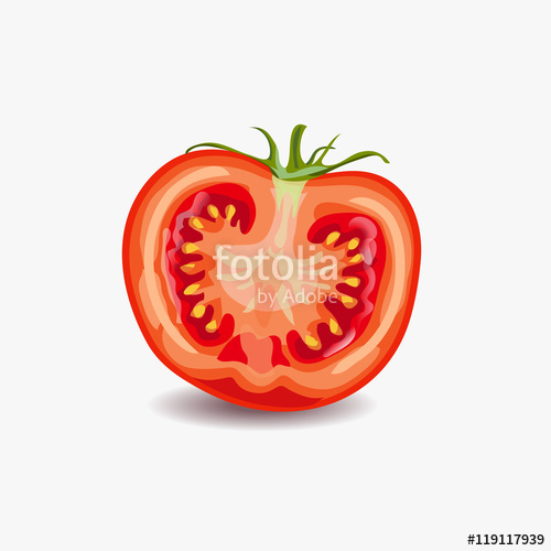 500x500 Tomato Slice Stock Image And Royalty Free Vector