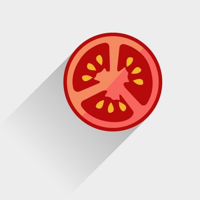 660x660 Tomato Vector Icon Ilustrasion Vector Icons, Fruit