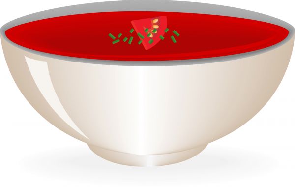600x380 Tomato Soup Vector Art