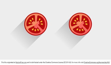 454x268 Free Tomato Vector Slices Clipart And Vector Graphics