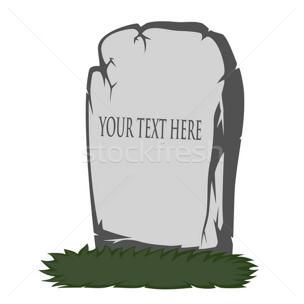 600x600 Spooky Tombstone Vector Illustration Arleevector