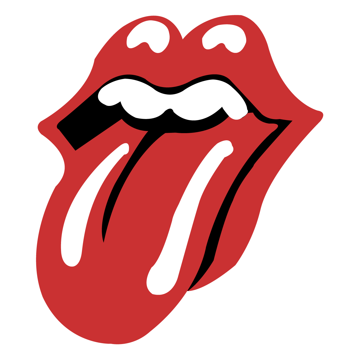 1200x1200 Rolling Stones Tongue Lips Logo Vector Free Vector Silhouette