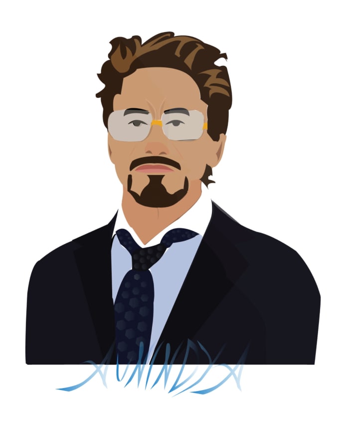 680x850 Make Vector Portrait From A Normal Portrait