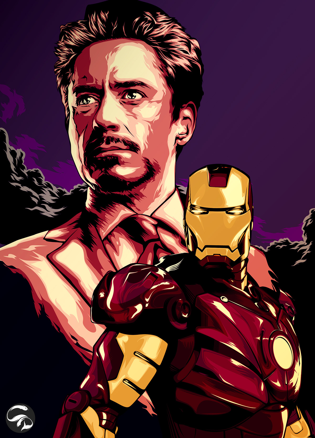1200x1666 Tony Stark Is Ironman On Behance
