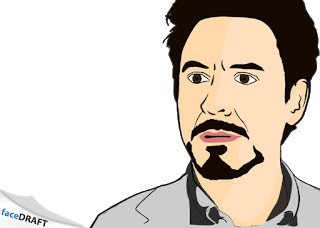 320x228 Tony Stark Robert Downey Jr Free Vector Dowload Facedraft Blog