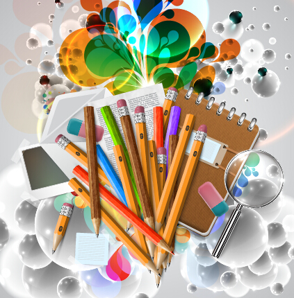 Pencil And Learning Tools Background Vector Free Download 423x430 Pencil And Learning Tools Background Vector Free Download