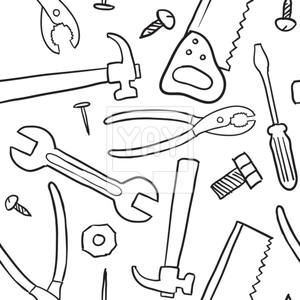 Seamless Tools Vector Background Vector 300x300 Seamless Tools Vector Background Vector