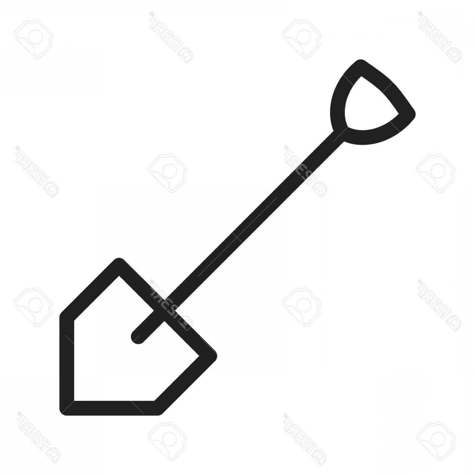 1560x1560 Photospade Garden Dig Icon Vector Image Can Also Be Used For Tools