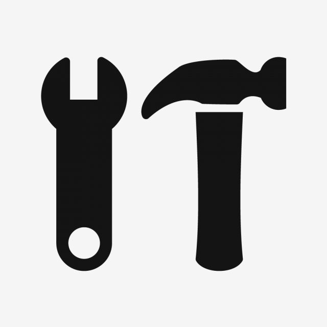 640x640 Vector Tools Icon, Tools, Hammer, Wrench Png And Vector