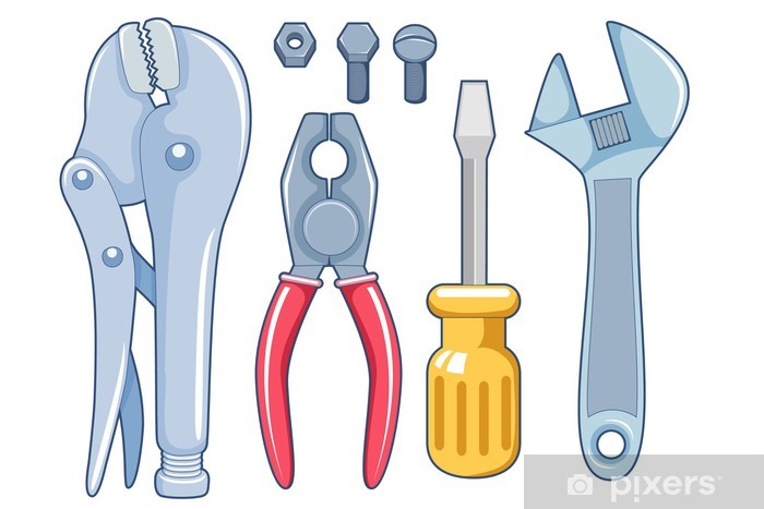 700x467 Tools Vector Wall Mural We Live To Change