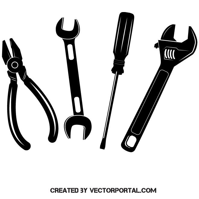 660x660 Hand Tools Vector Graphics Various Vectors Free Vector