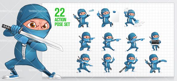 594x274 Get Toon Characters Bundle Android In Character Design
