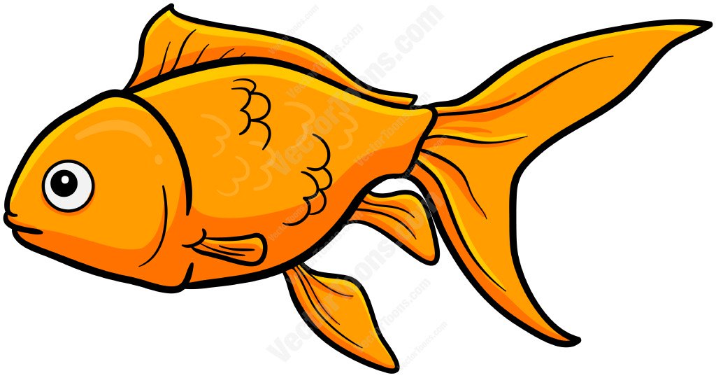 Gold Fish Clipart Toons Vector Animals 1024x540 Gold Fish Clipart Toons Vector Animals
