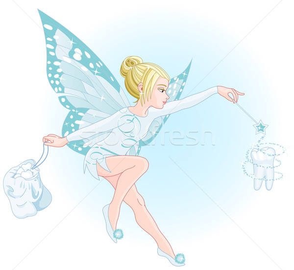 600x550 Tooth Fairy Vector Illustration Anna Velichkovsky