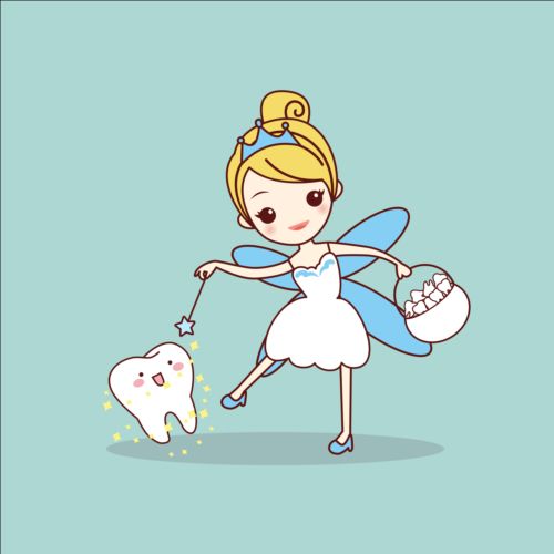 500x500 Cartoon Tooth Fairy Vector Material Free Download
