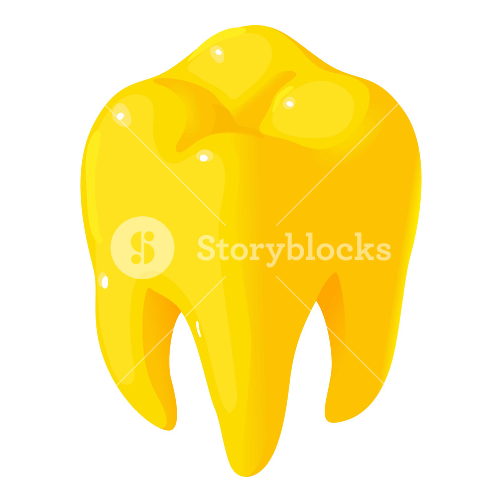 Gold Tooth Icon Isometric Of Gold Tooth Vector Icon For Web 1000x1000 Gold Tooth Icon Isometric Of Gold Tooth Vector Icon For Web