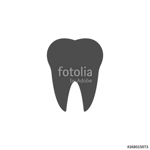 Tooth Icon, Dental Care Icon Vector Illustration, Flat Design 500x500 Tooth Icon, Dental Care Icon Vector Illustration, Flat Design