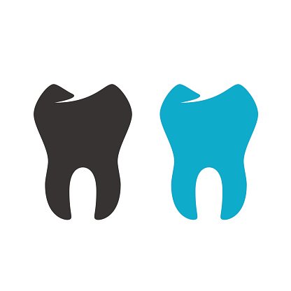 Tooth Vector Logo On White Background Premium Clipart 416x416 Tooth Vector Logo On White Background Premium Clipart