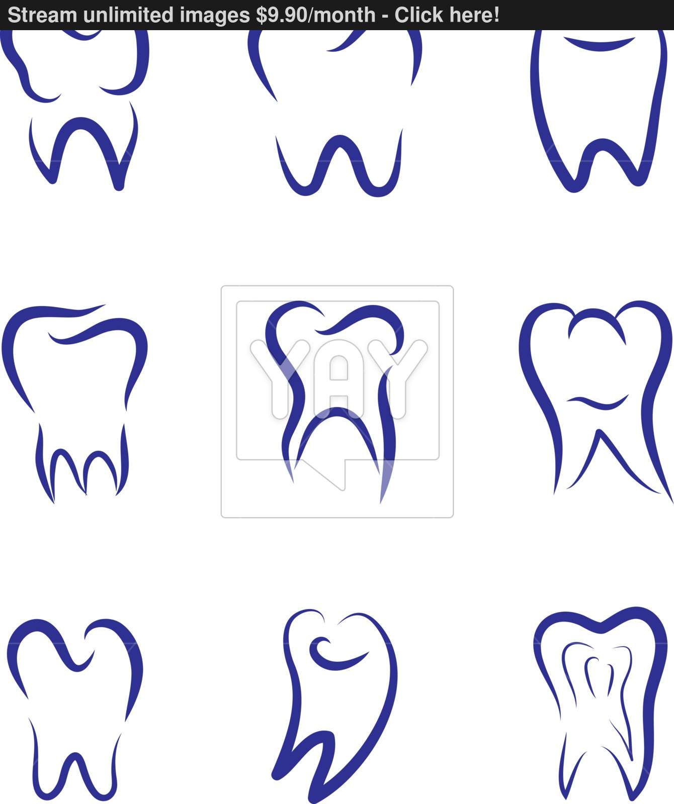 1340x1600 Set Modern Vector Logo For Dentistry Logo For Dental Clinic