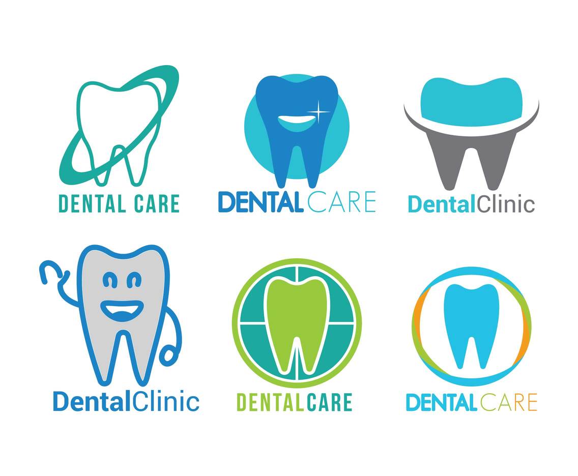 1136x936 Dental Logo Template Vector Art Graphics