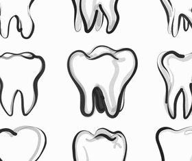 280x235 Teeth Vector
