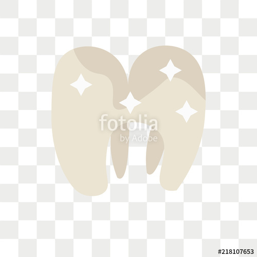 500x500 Tooth Vector Icon Isolated On Transparent Background, Tooth Logo