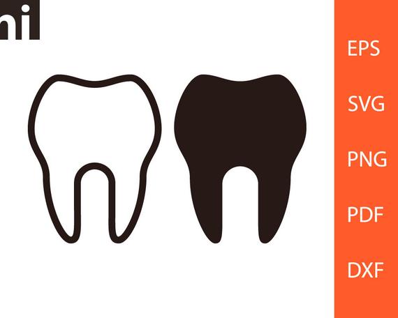 570x456 Tooth Teeth Tooth Vector Teeth Vector Dentist Etsy