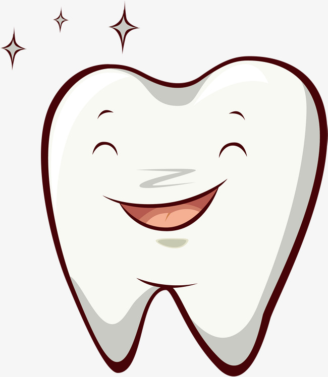 650x748 Tooth Png Vector Material, Tooth Vector, White Teeth, Cartoon Png
