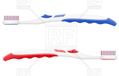 400x256 Toothbrush Vector Image Of Healthcare, Medical Konturvid