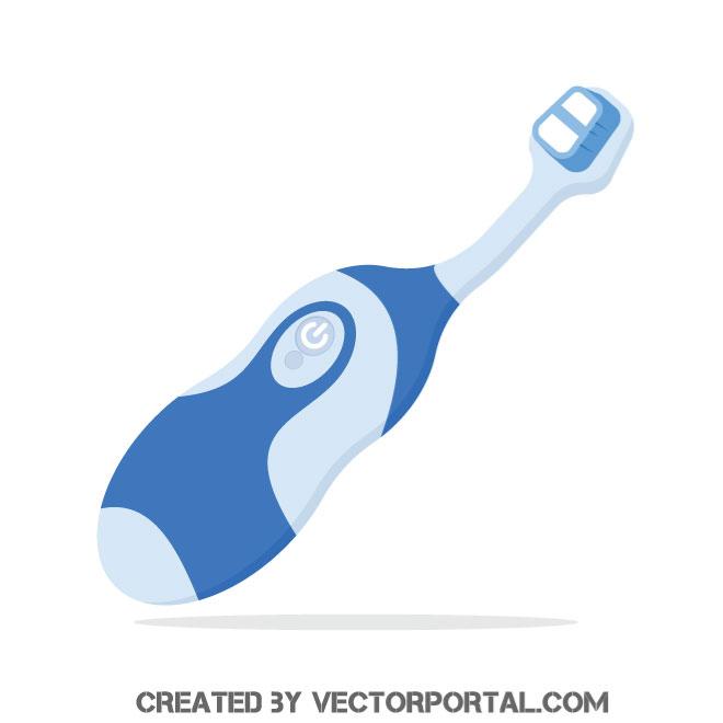 660x660 Electric Toothbrush Vector Graphics