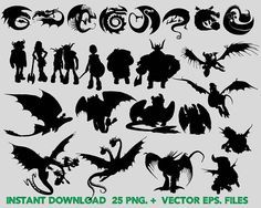 236x188 How To Train Your Dragon Silhouettes Clipart, Clip Art,t Shirt