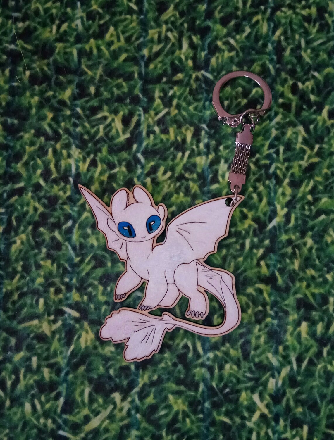 1142x1505 Laser Cut Toothless Nightfury White Fury Keychain Free Vector Cdr