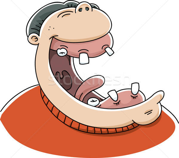 600x529 Toothless Laugh Vector Illustration Brett Lamb