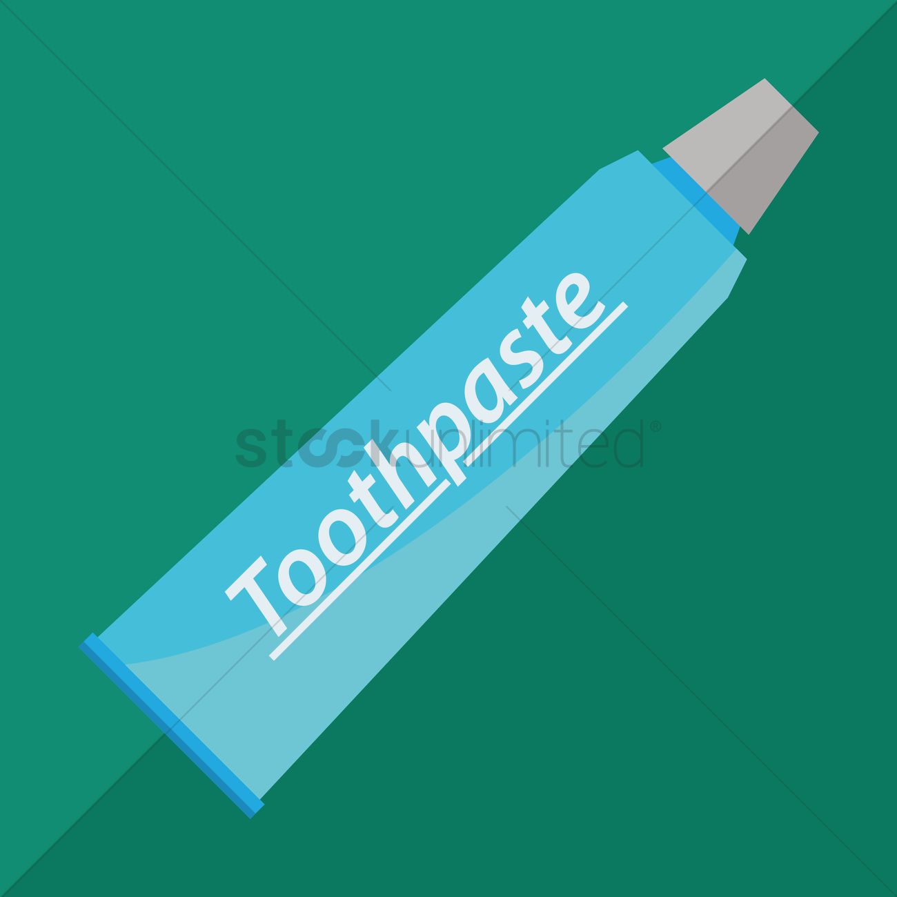 1300x1300 Toothpaste Vector Image