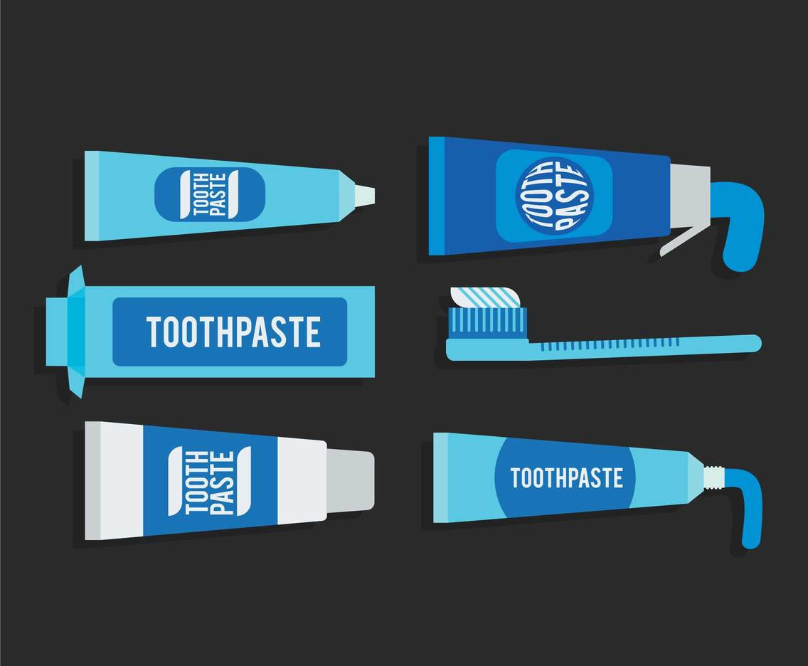 1136x936 Toothpaste Vectors Vector Art Graphics
