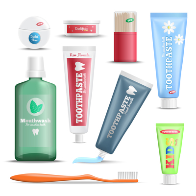 400x400 Page Toothpaste On Curated Vector Illustrations, Stock Royalty