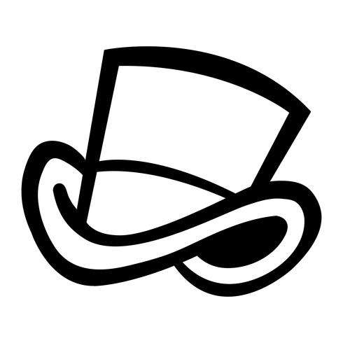 490x490 Top Hat Vector Icon