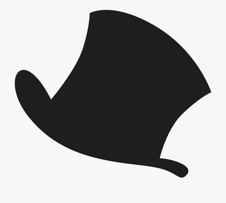 920x824 Top Hat Silhouette Clip Art