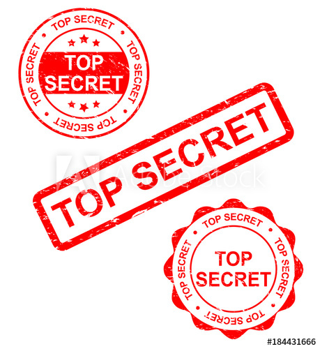 Top Secret Stamp Vector at Vectorified.com | Collection of Top Secret ...