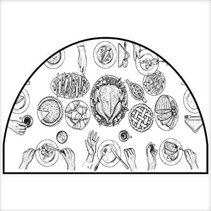 425x425 Bath Mats For Floors Dining People Vector Illustration