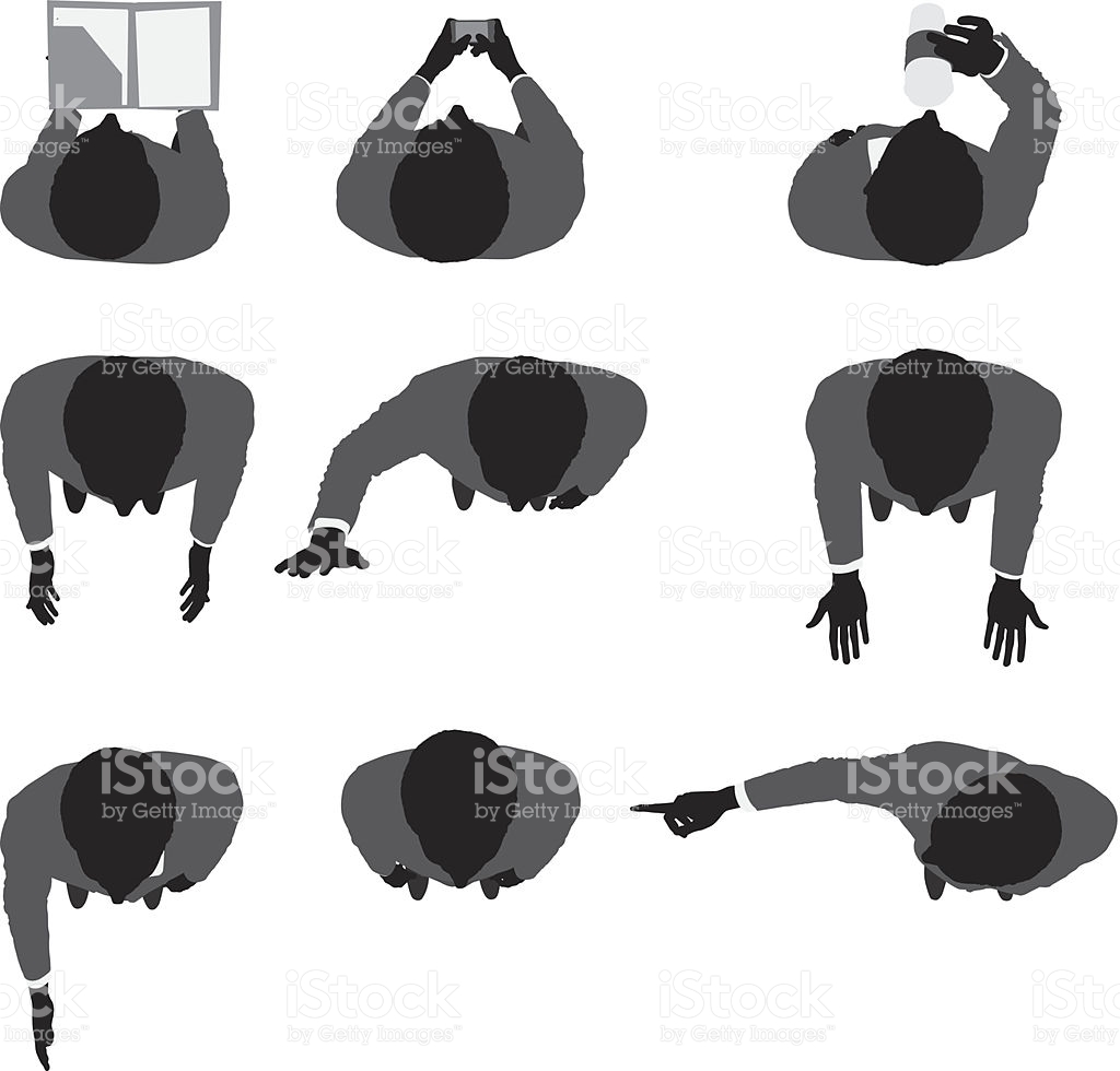 Top View People Vector at Collection of Top View