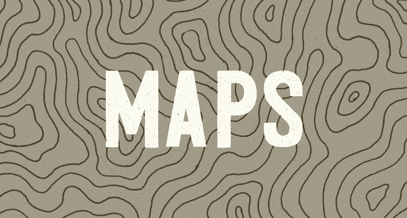 Topographic Map Vector