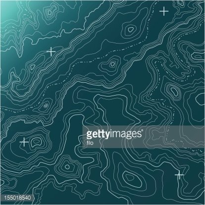 414x414 Topographic Map