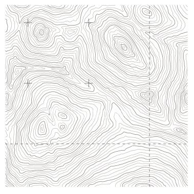 379x380 Big Seamless Topography Tile Vector Depicts Rugged Mountainous