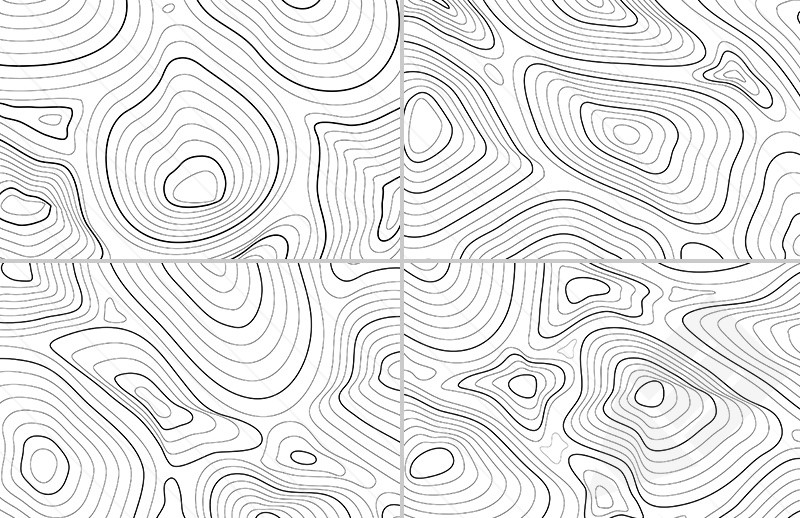 Topographic Map Vector Free
