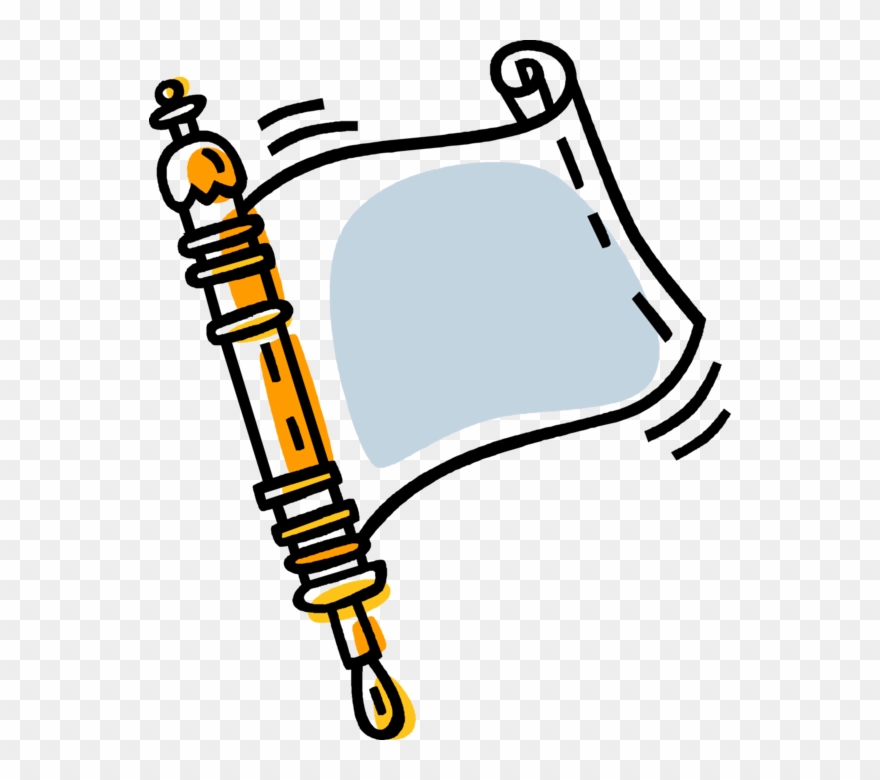 880x780 Vector Illustration Of Jewish Hebrew Sefer Torah Scroll Clipart