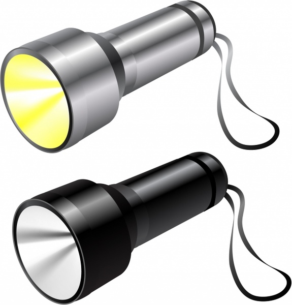 575x600 Flashlight Free Vector In Adobe Illustrator
