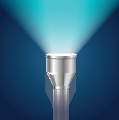 414x417 Pocket Torch Light Vector Premium Clipart