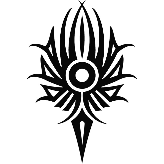 660x660 Tribal Torch Free Vector