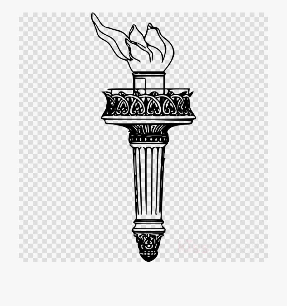 920x980 Statue Of Liberty Torch Clipart